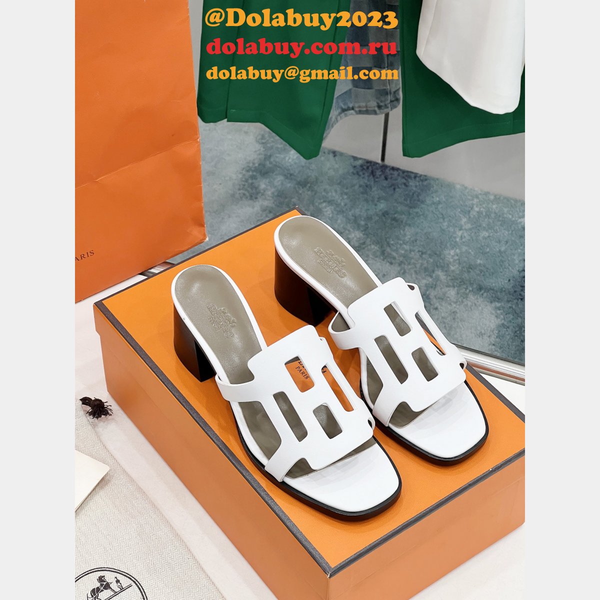 Wholesale hermes Izzy 60 sandal hot selling