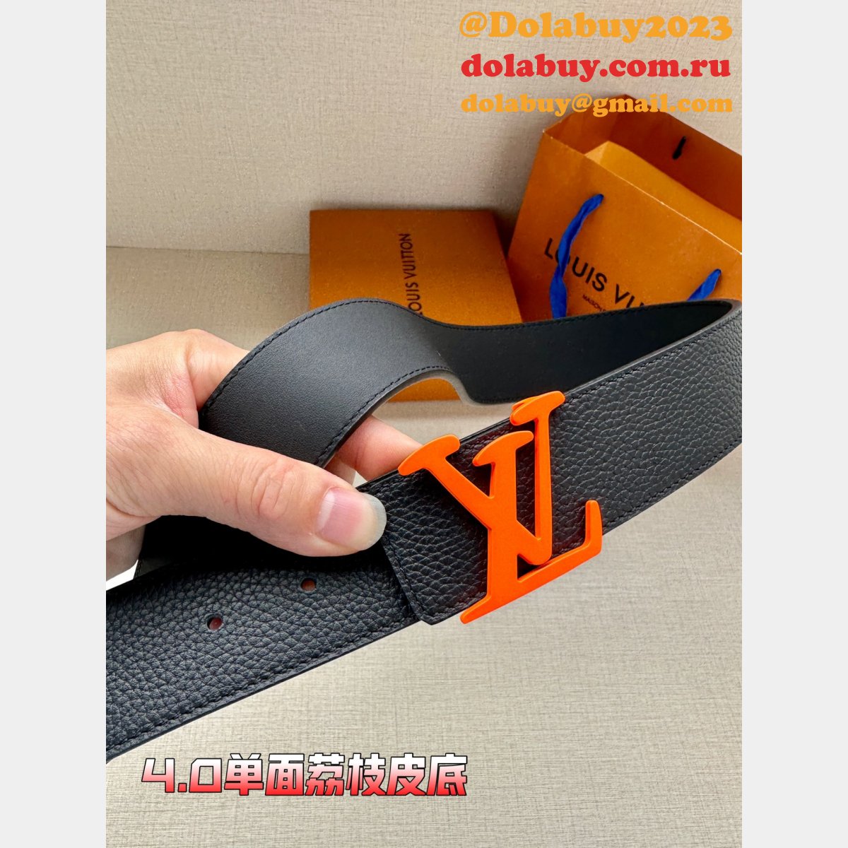 Replica Top Quality LOUIS VUITTON BELT 40MM