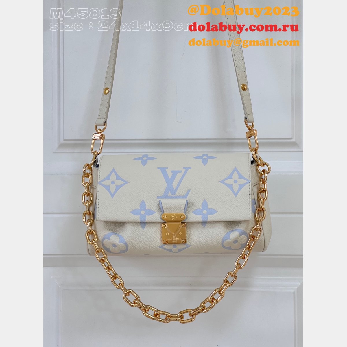 Bicolor Favorite Monogram Empreinte M45813 Knockoff Louis Vuitton Bag