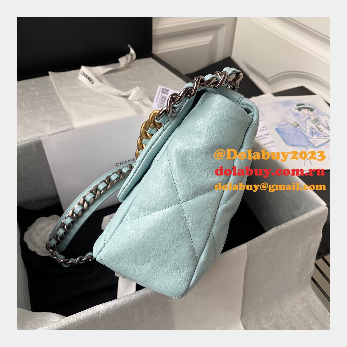 Shop For Quality Lambskin Flap AS1161 Replica Bag