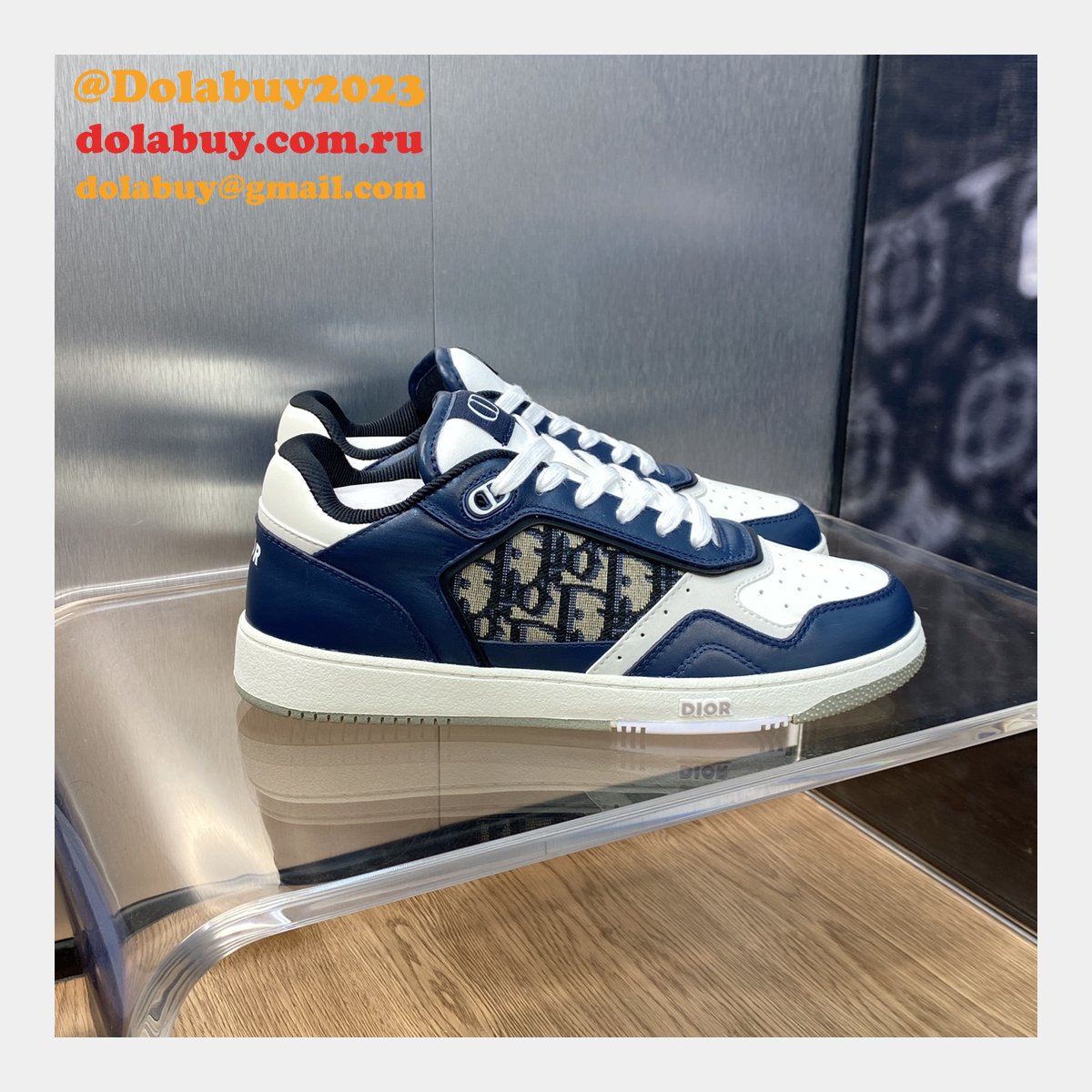 DIOR LOW-TOP SNEAKER Top Quality