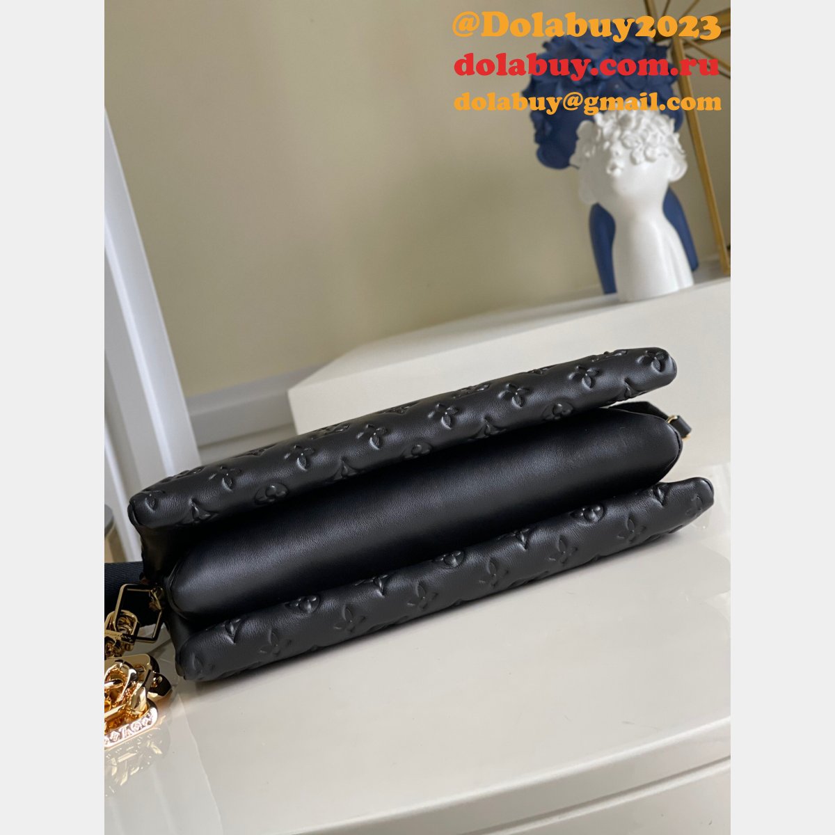 Coussin Other Leathers M57782 Black Louis Vuitton Replica