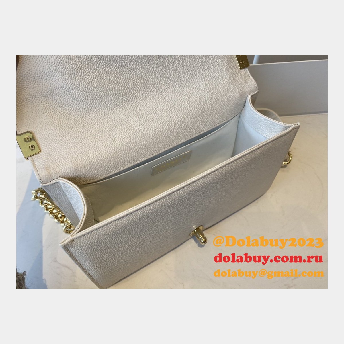 CC Replicas Calfskin & Ruthenium-Finish Metal Boy Many Colours