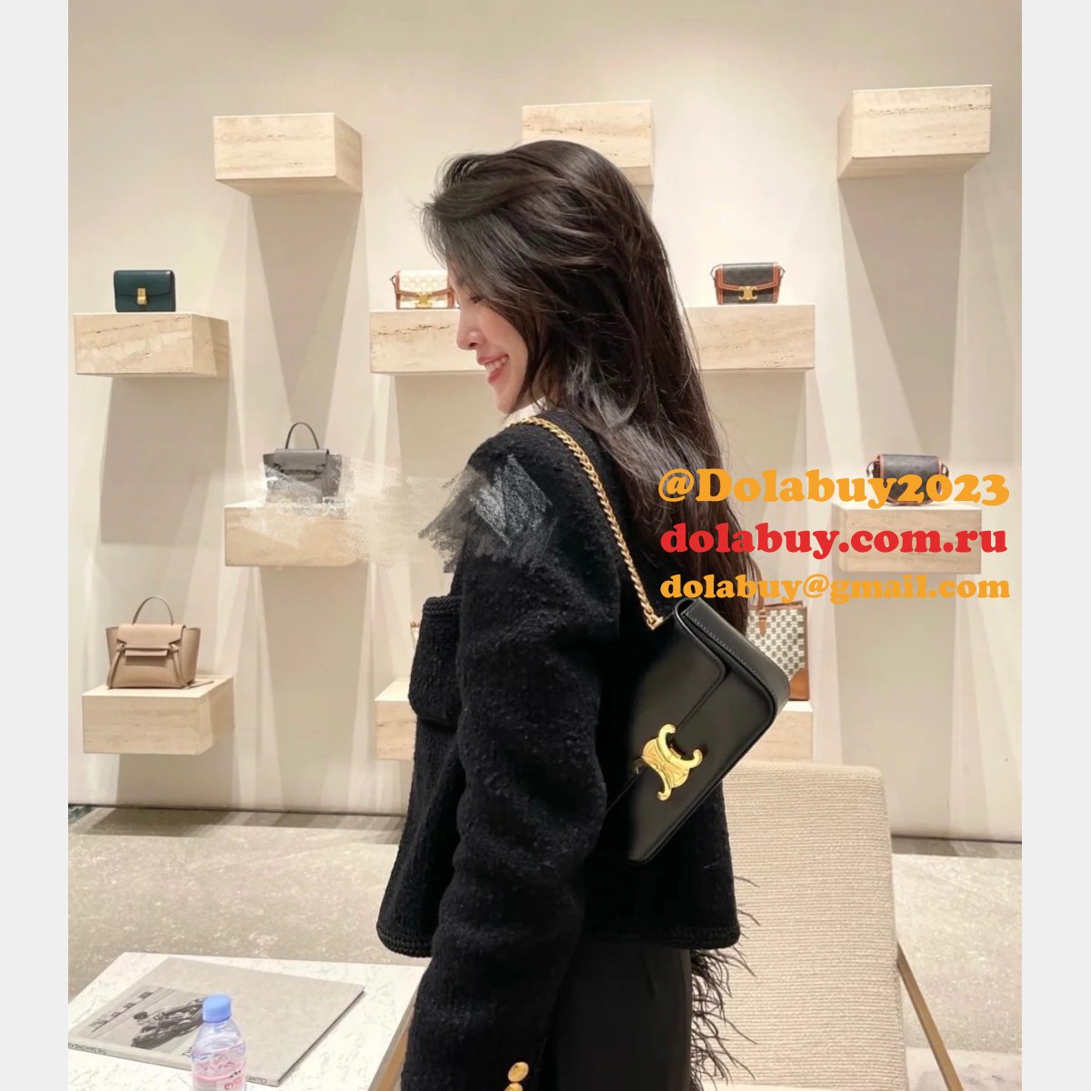 Replica Celine Buy Fake Triomphe 20.5CM Online Sale