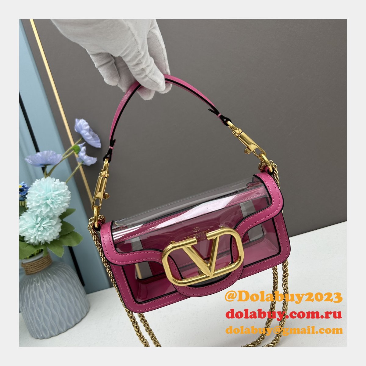Fashion Valentino Garavani V Logo Signature handbag