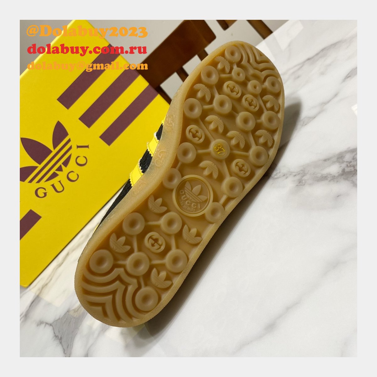 replicas best fake G*u*i shamrock joint skate men/women shoes