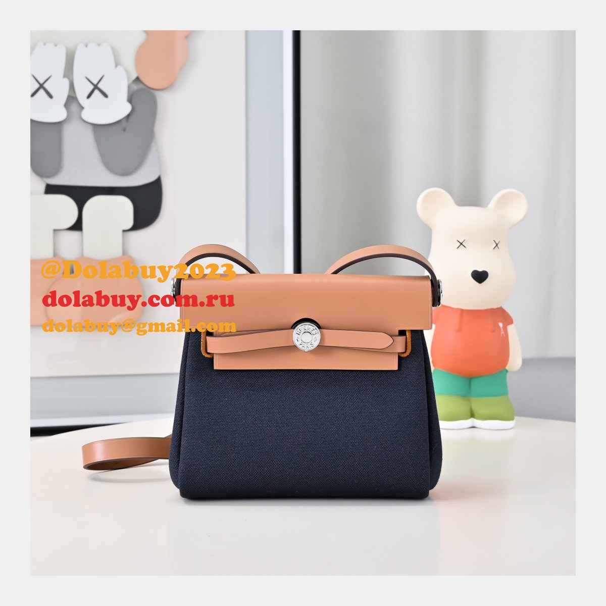 Luxury Hermès Herbag 20CM Replica UK AAAA+ Bags Online