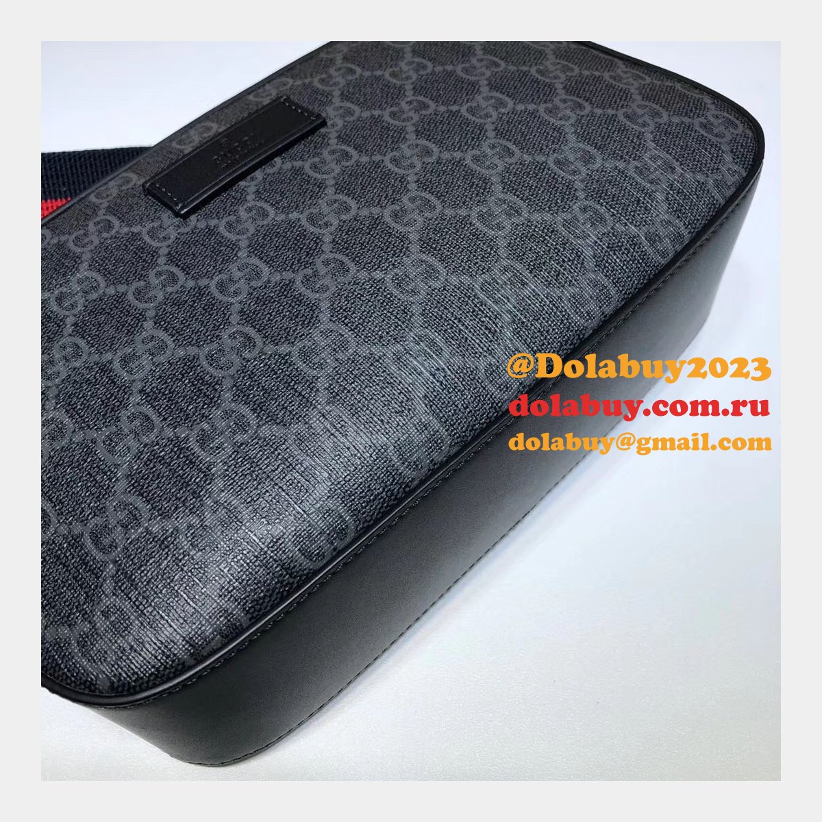 cheap G*u*i 574886 top quality gg black shoulder bag