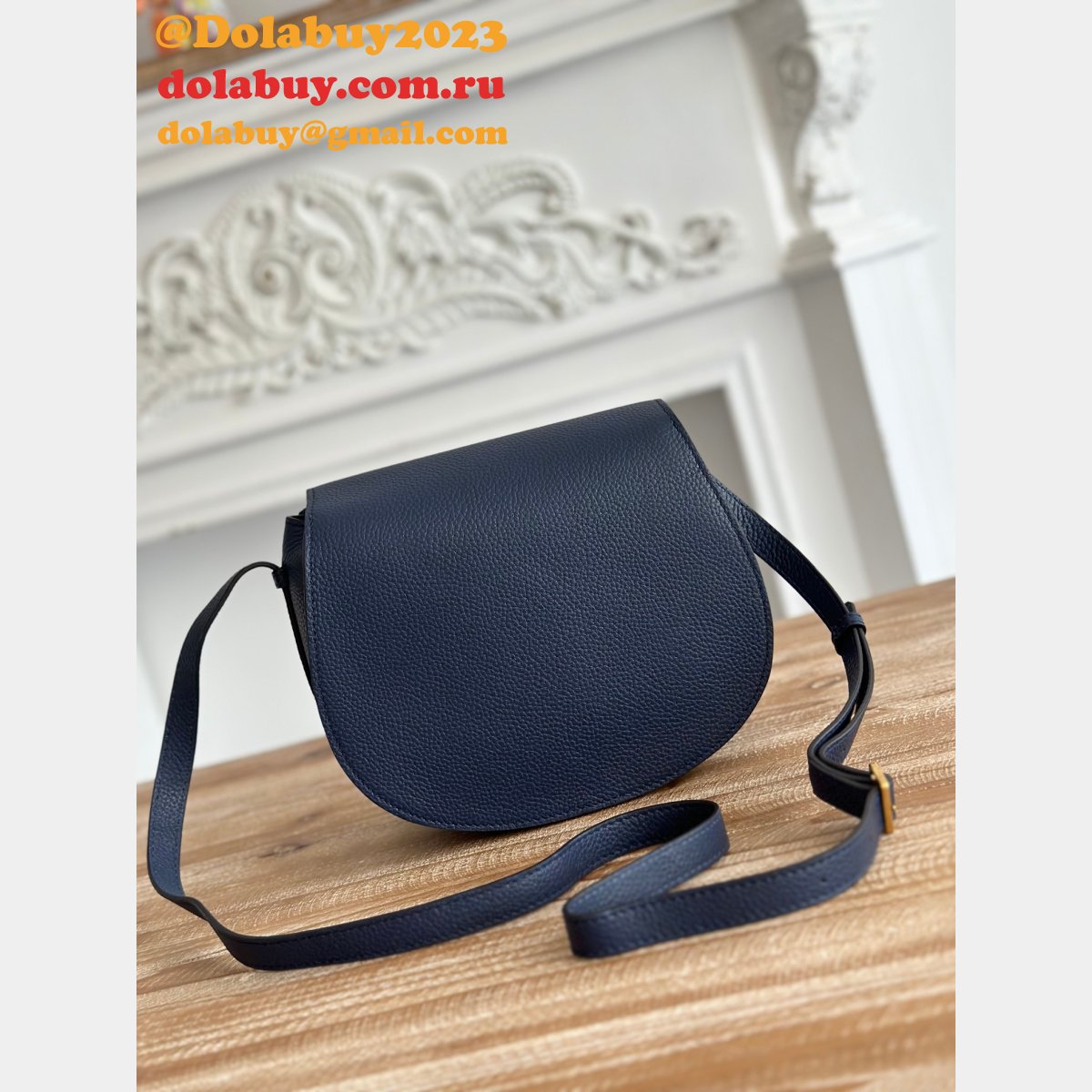 Top Quality Chloe Marcie Cowhide 1:1 Mirror Handbag