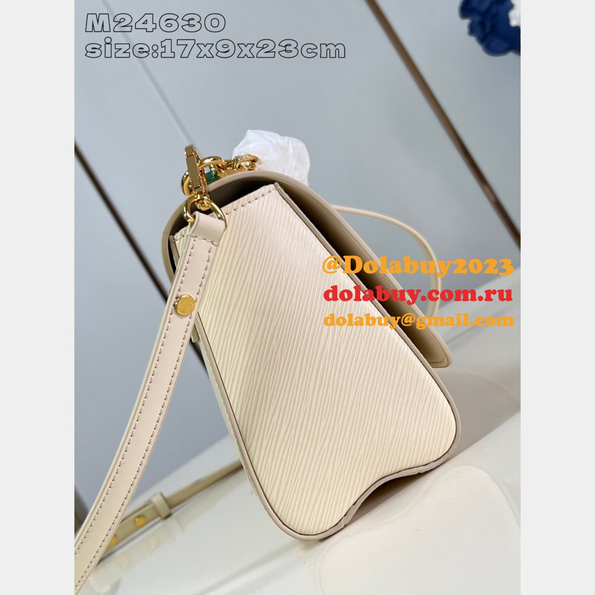Louis Vuitton Twist Inspired Epi M24631/M24630 High Bag