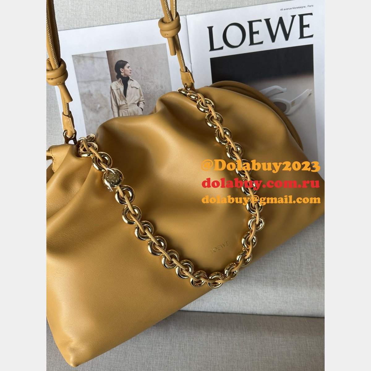 Top Quality Large Flamenco Purse In Mellow Nappa Lambskin