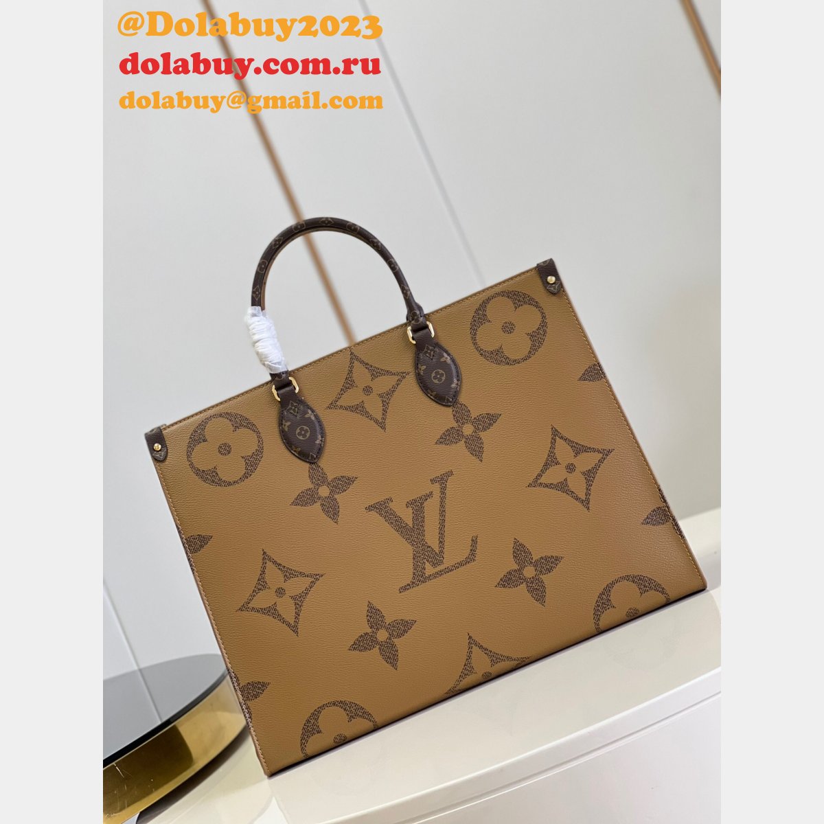 Louis Vuitton Wholesale Replicas Onthego handbag GM 41.5CM
