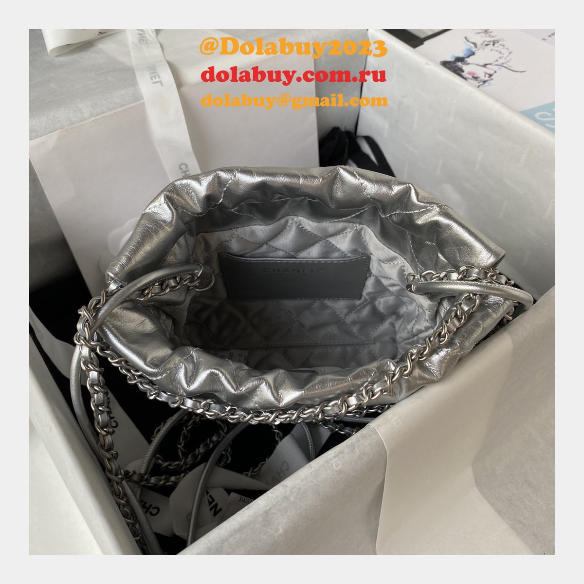 7 Star CC Wholesale AS3980 CALFSKIN CC BAG 20CM