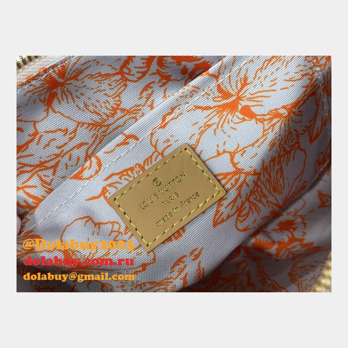 Louis Vuitton Inspired News OnTheGo East West M25318 UK Coral Bag