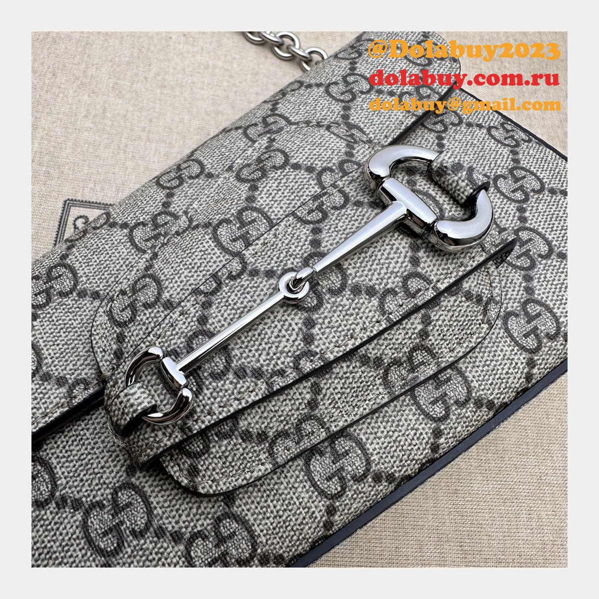 duplicate G*u*i horsebit 774209 knockoff 1955 shoulder designer bag