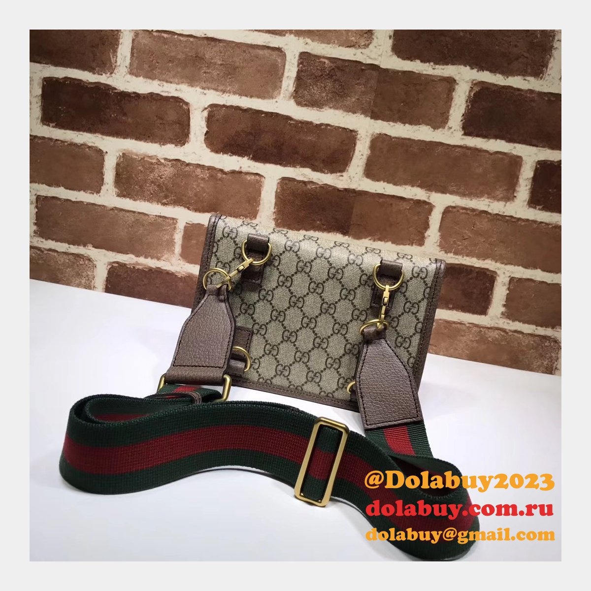 replica G*u*i gg supreme neo vintage messenger bag