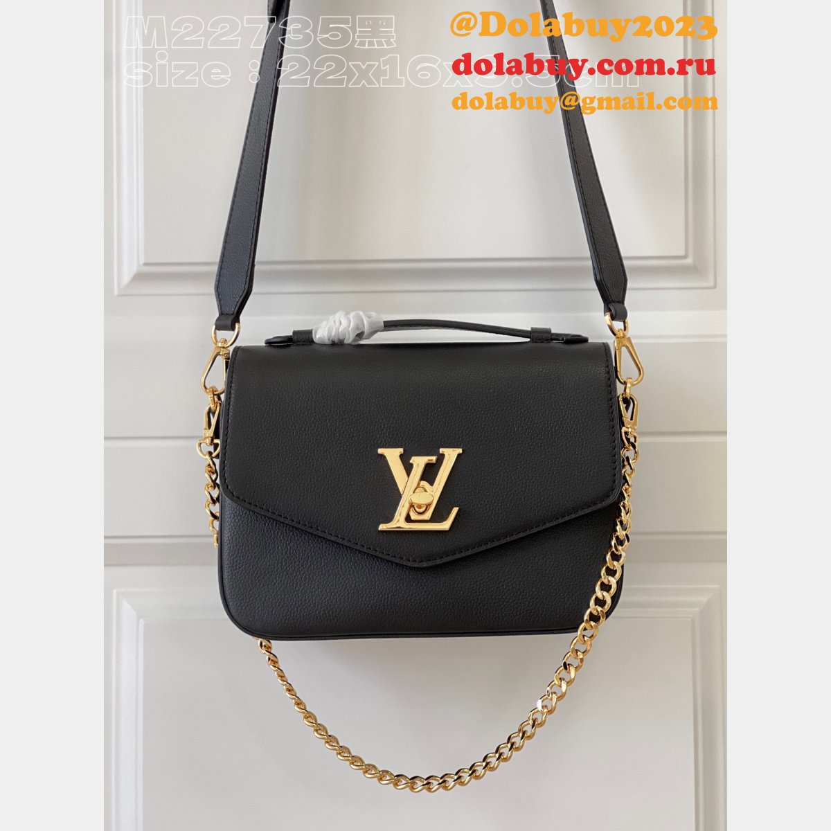 Luxuryin Focuses Oxford Lockme Louis Vuitton Replica M22735 Bag
