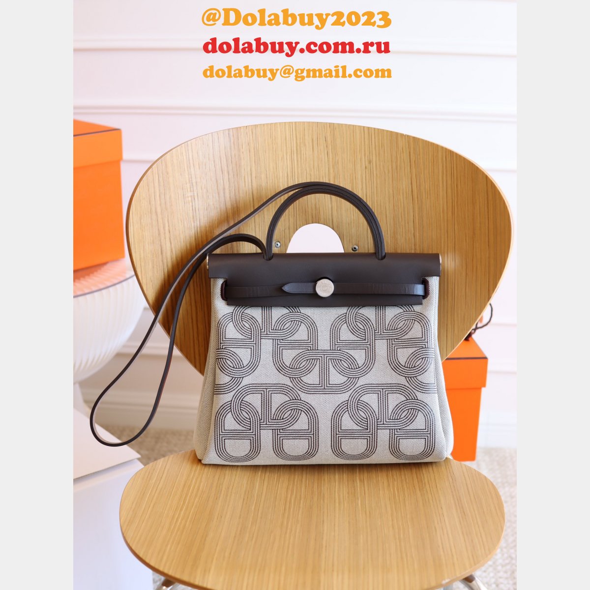 Replica Hermes Herbag Cabine Zip 31CM Pig-Nose Online Dolabuy Bags
