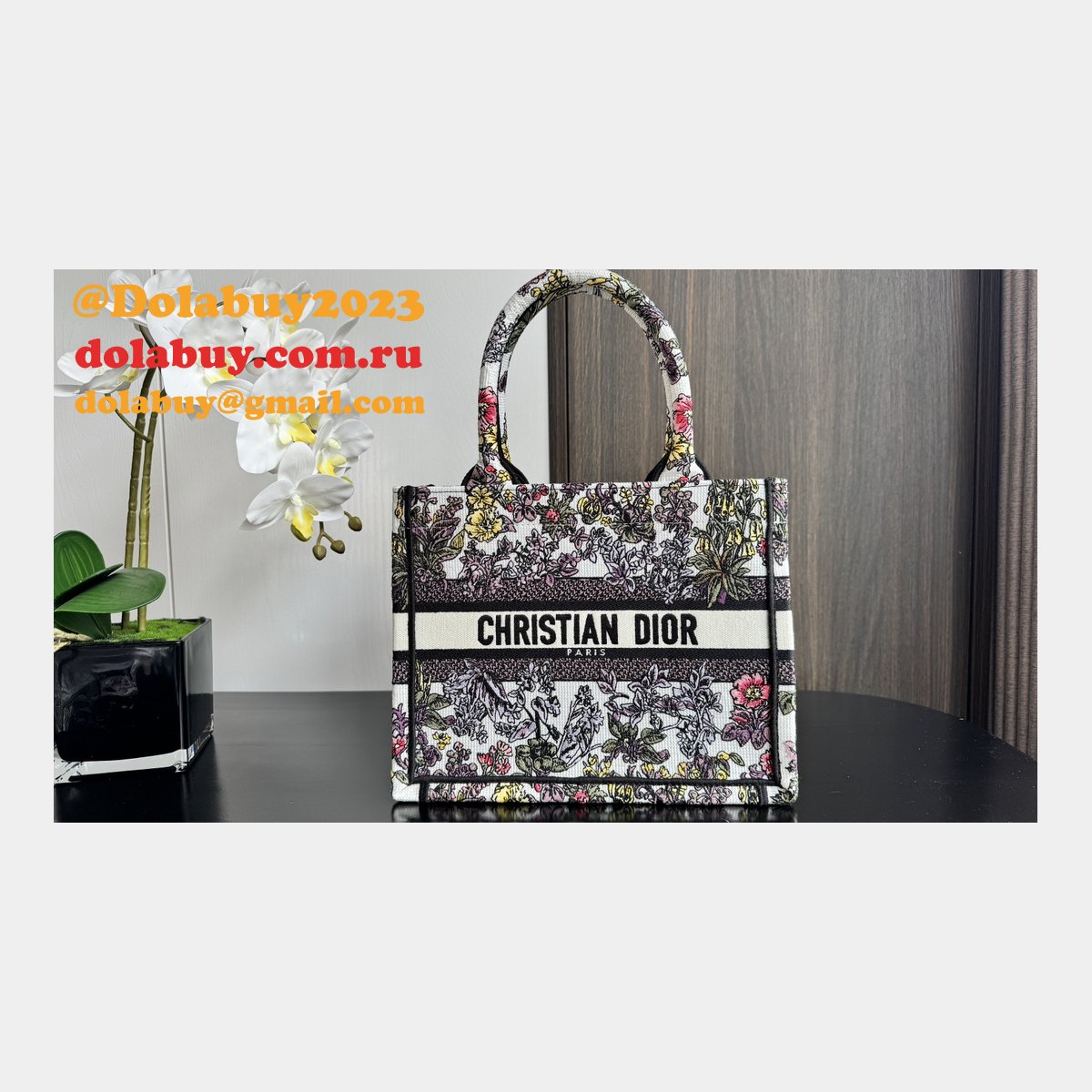 Cheap Luxury Christian Dior CD Book Tote Replica Handbags