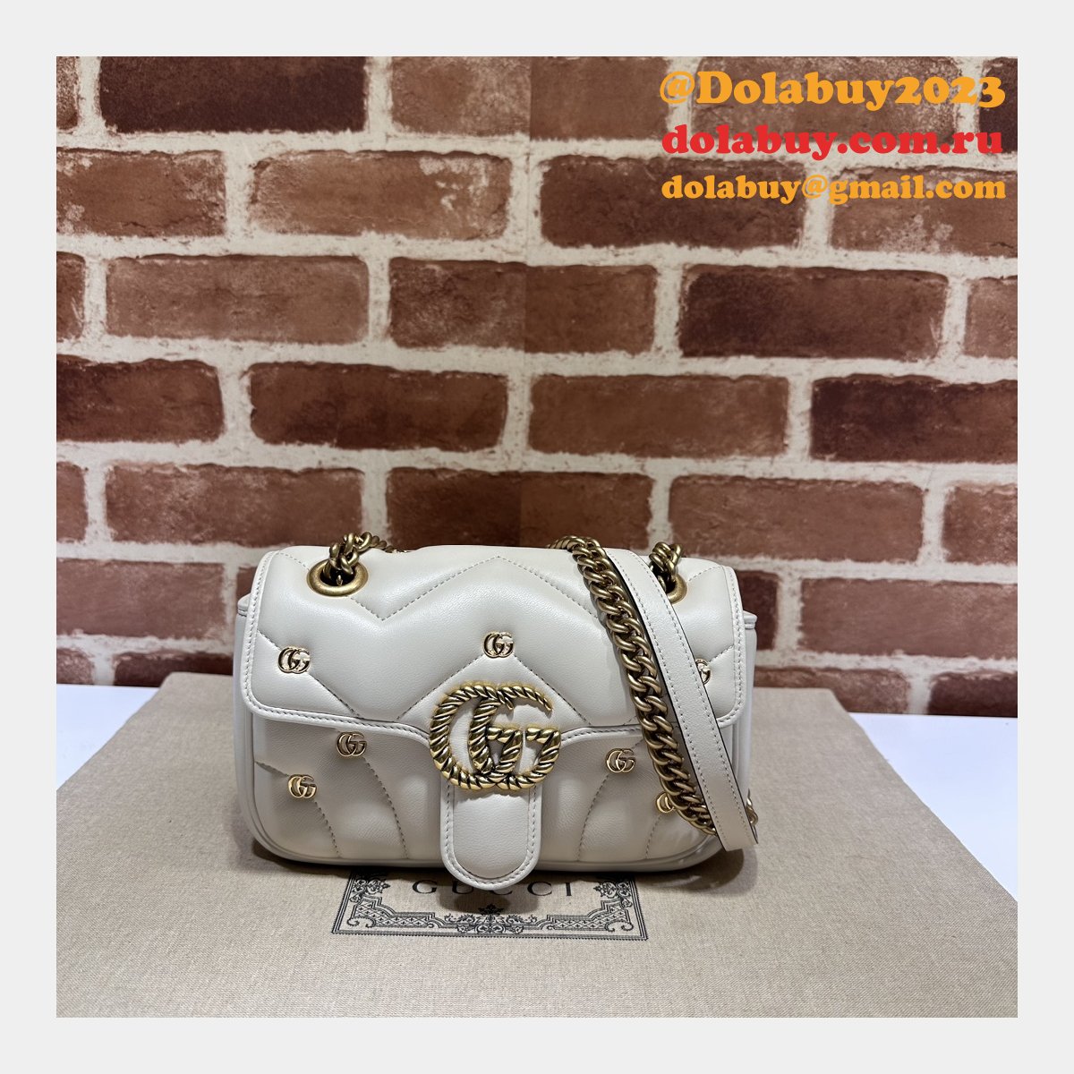 gg marmont matelassé 446744 wholesale G*u*i replicas bag