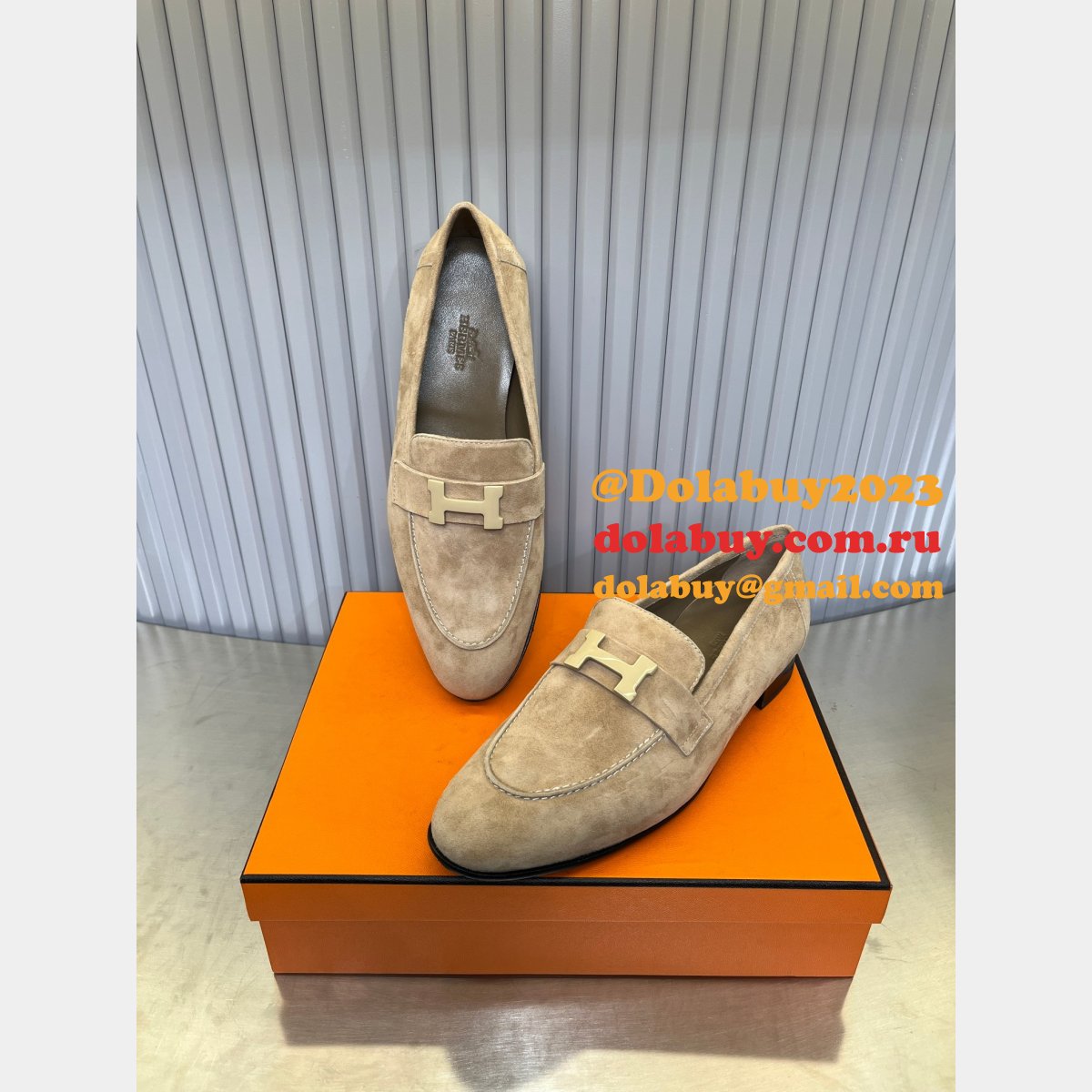 Designer hermes loafer shoes Fashion Inspired