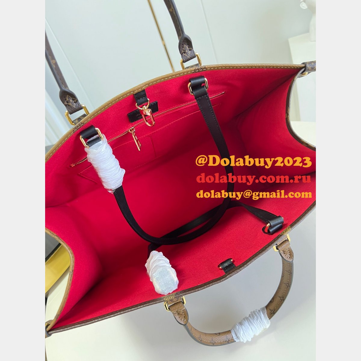 Louis Vuitton Wholesale Replicas Onthego handbag GM 41.5CM