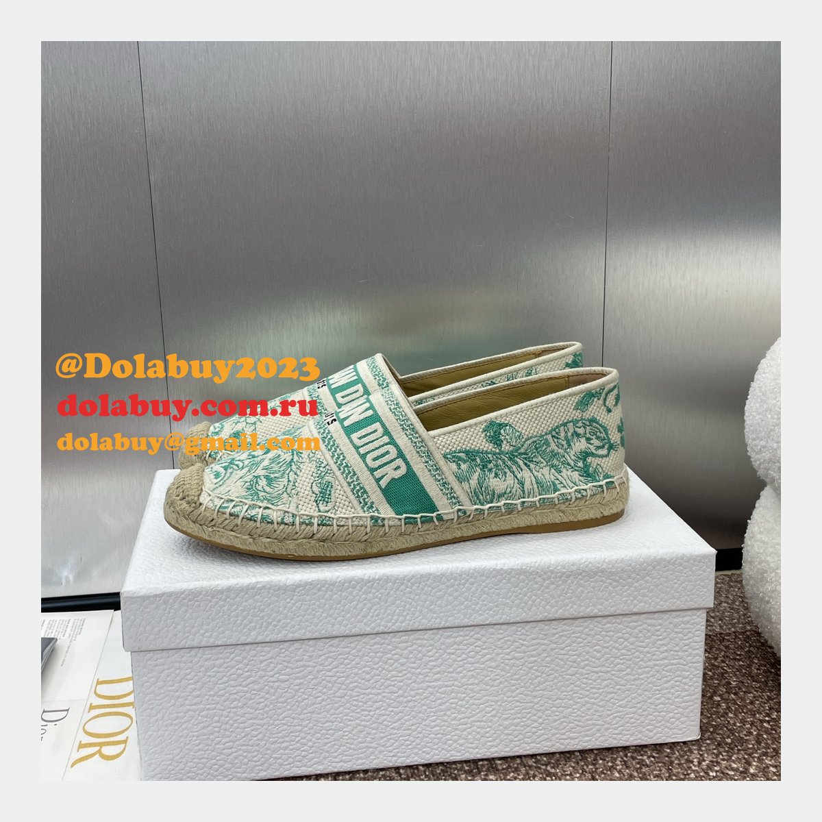 Wholesale Fashion Dior Granville Espadrille