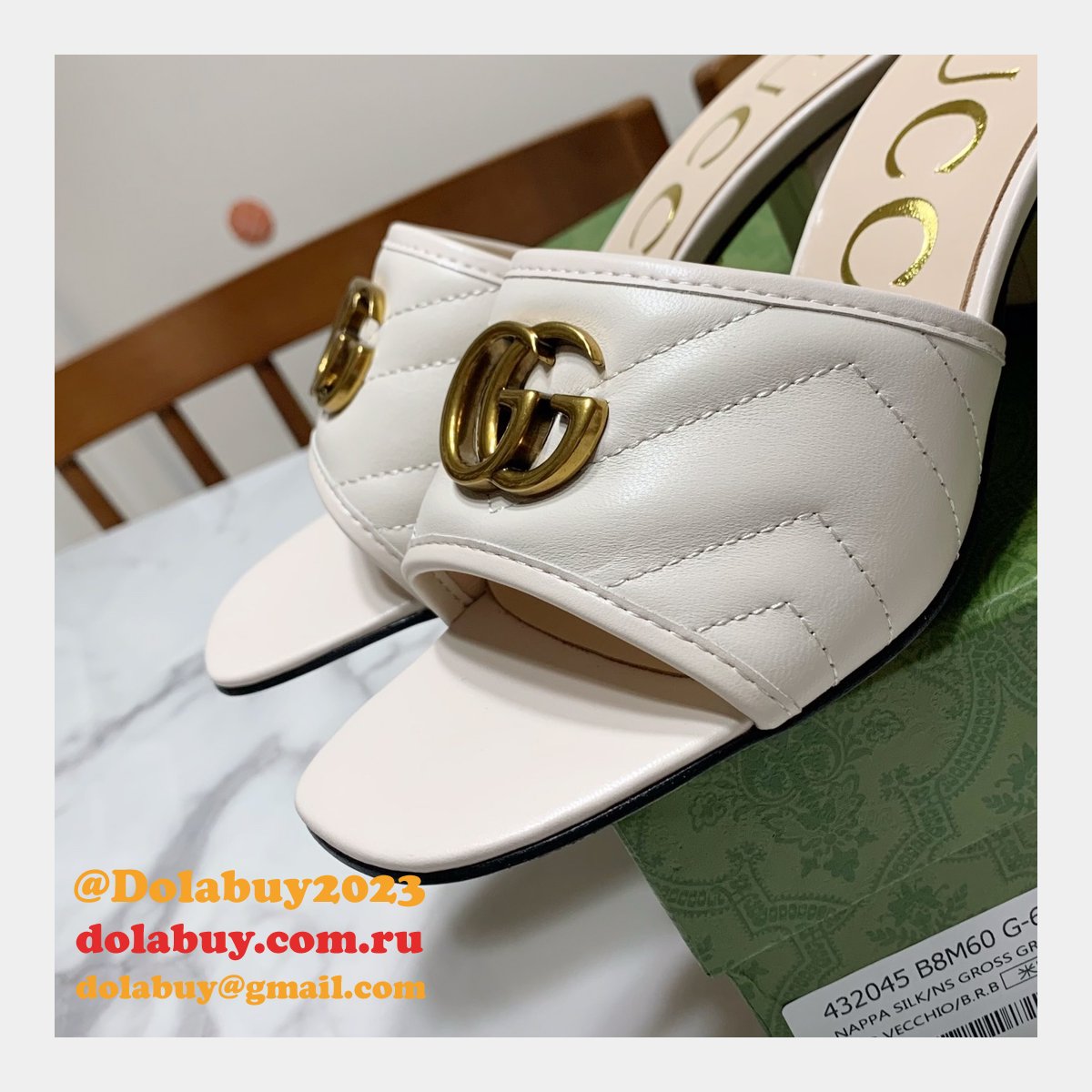 sell G*u*i replica gu7 shoes online best quality sandals