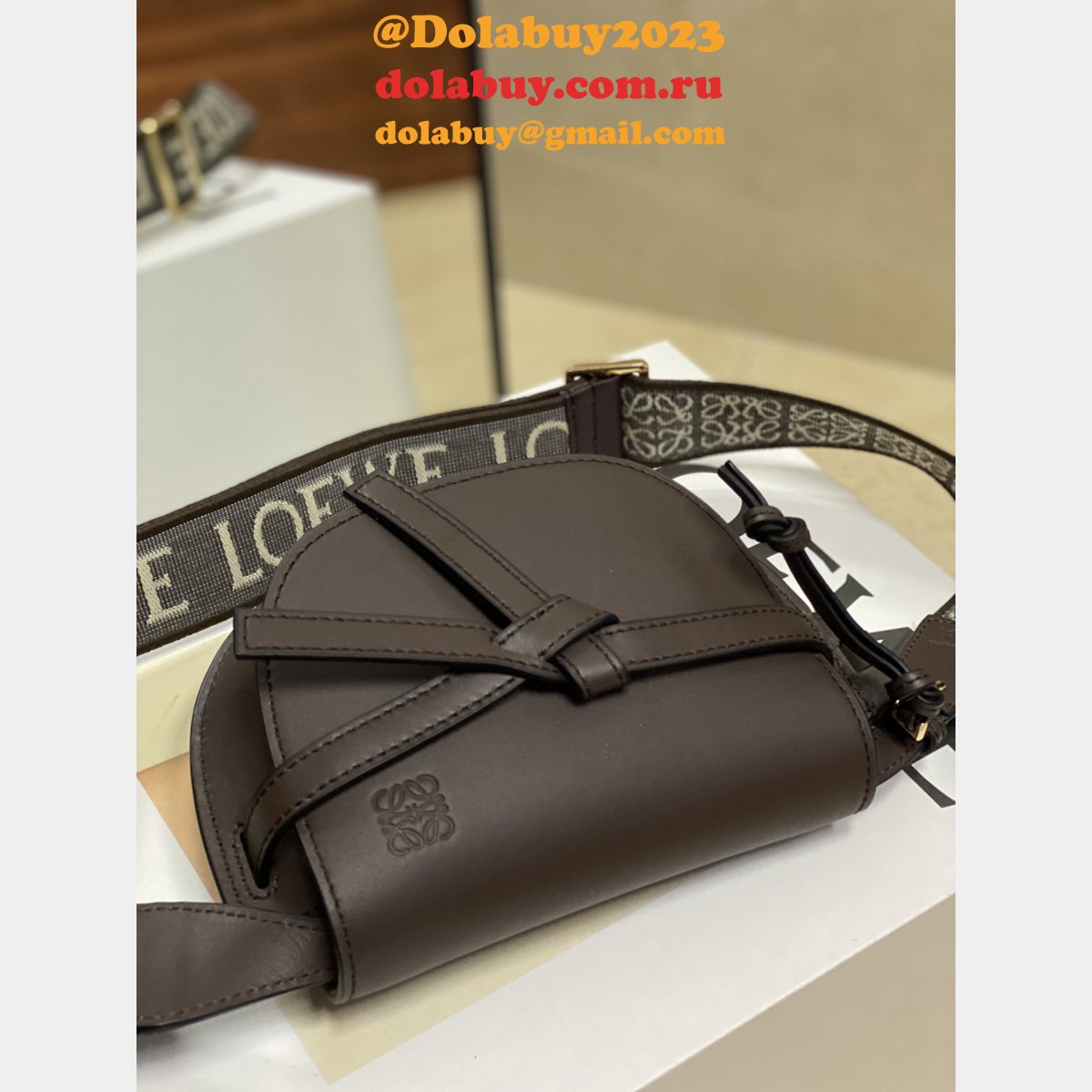 Top Quality Replica LOEWE Gate Dual 61824 MINI