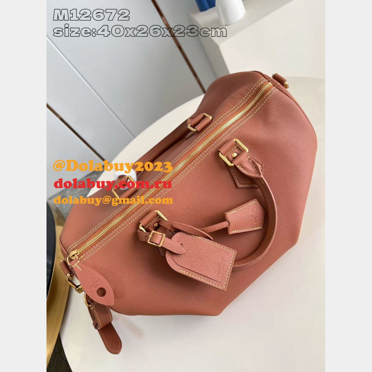 Louis Vuitton Knockoff M12672 Speedy P9 Bandoulière 40 7 Star Bag