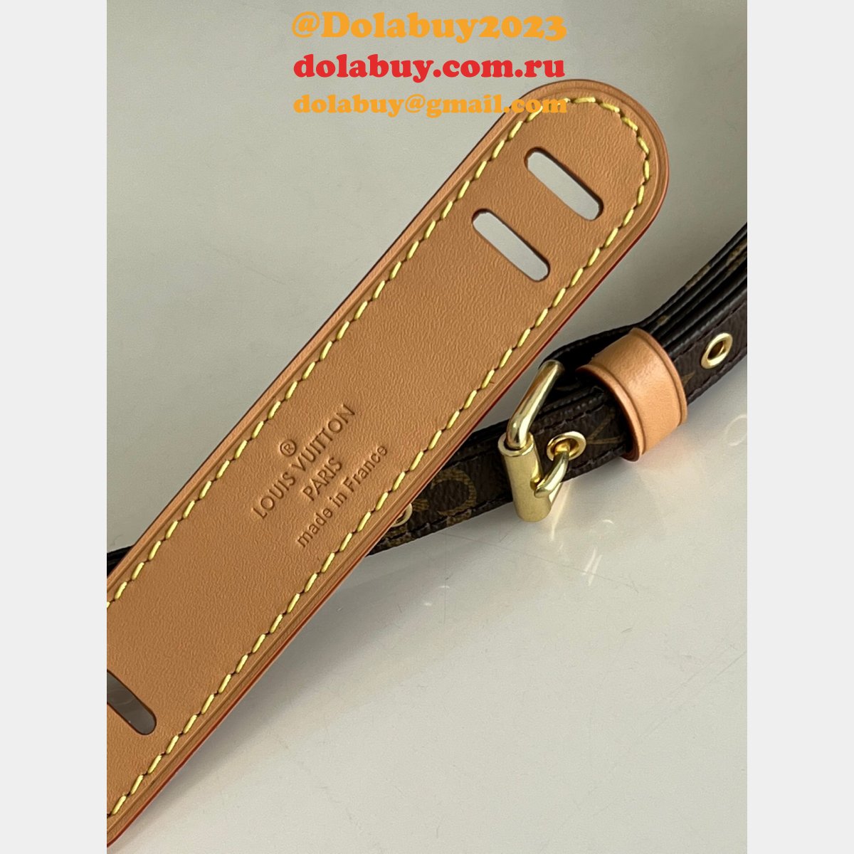 Designer Fake Louis Vuitton M45266 Monogram Canvas Danube Shoulder Bags Store