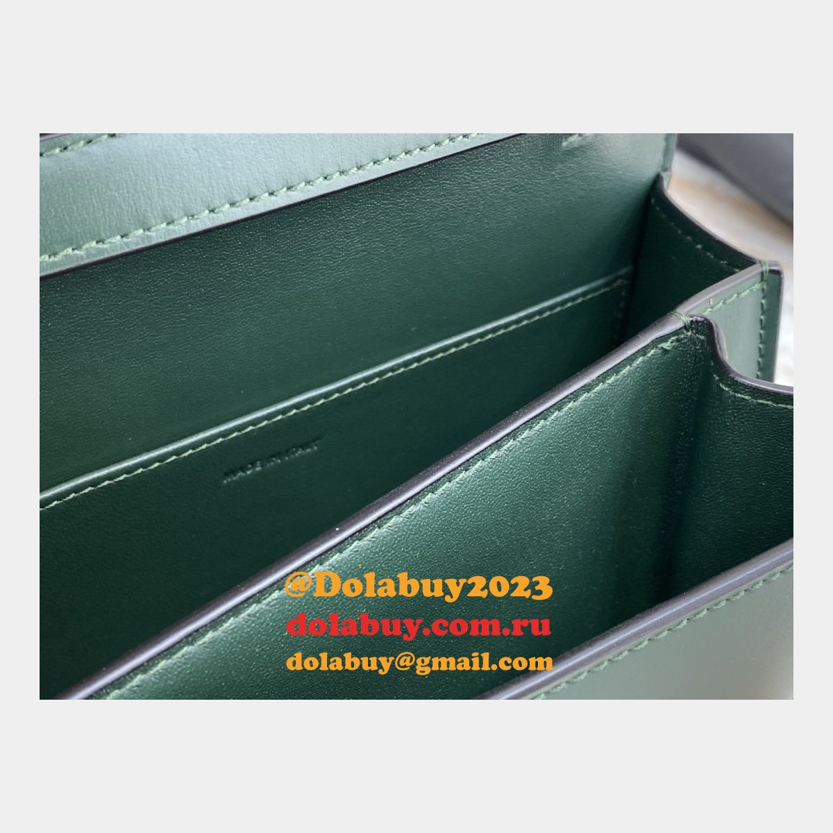 Celine Cheap Teen Classic Box ArmyGreen shoulder bag