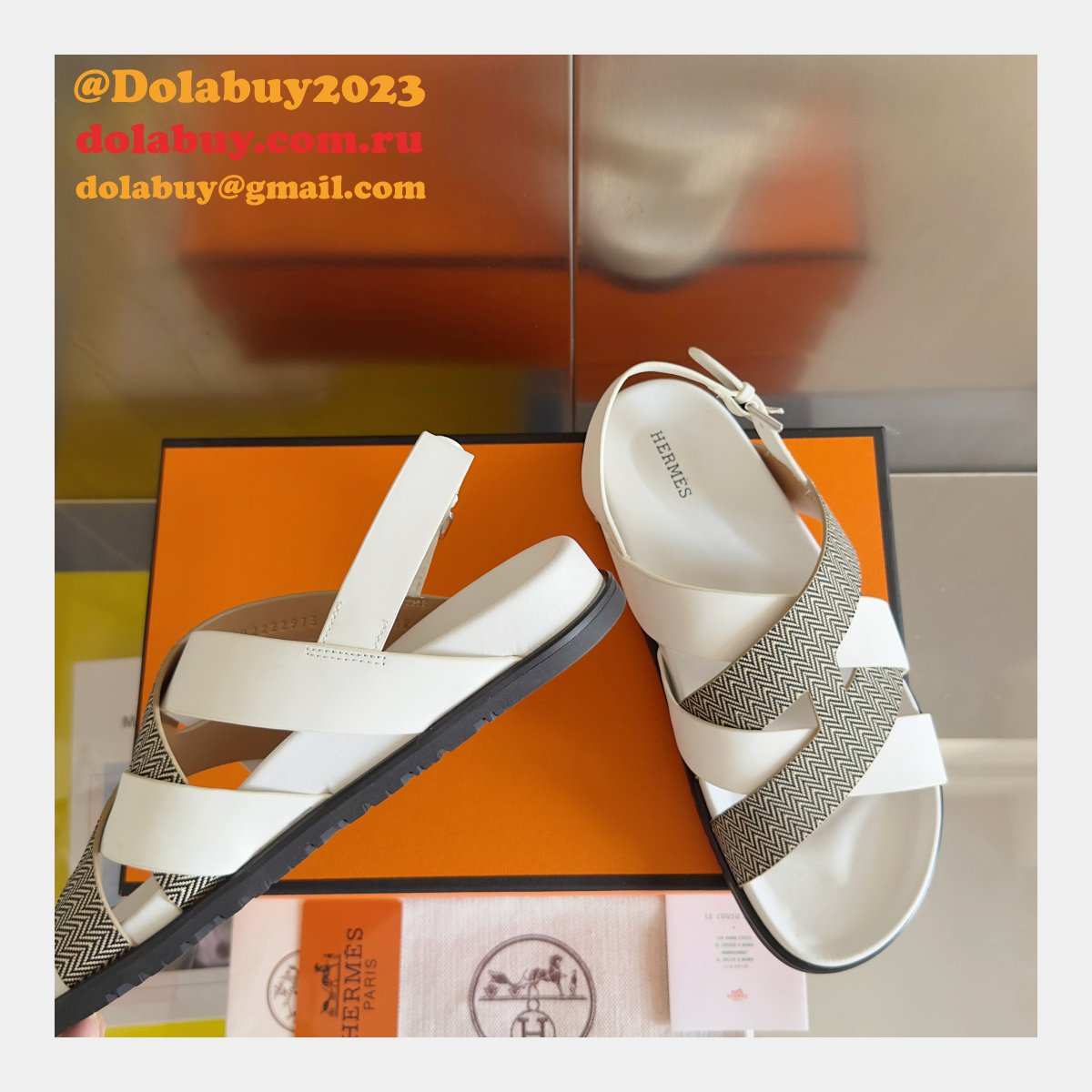 7 Star Hermes Kazimir Women Sandal