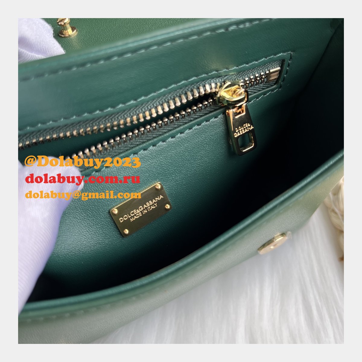 Buy Best 1:1 Replicas Dolce & Gabbana DG Logo 9112 Hand Bag