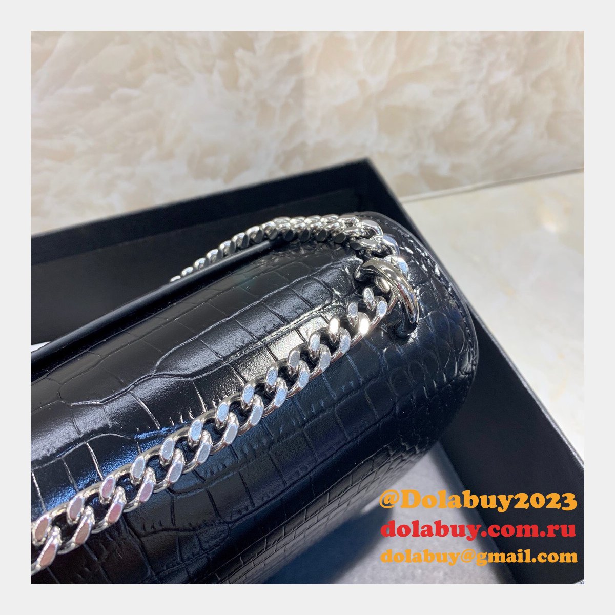 Ysl Wholesale Saint Laurent 22CM niki chain shoulder bag