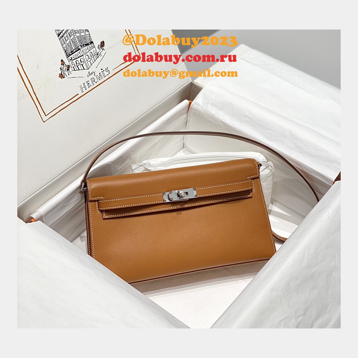 Luxury hermes kelly elan Customized Madame BAG
