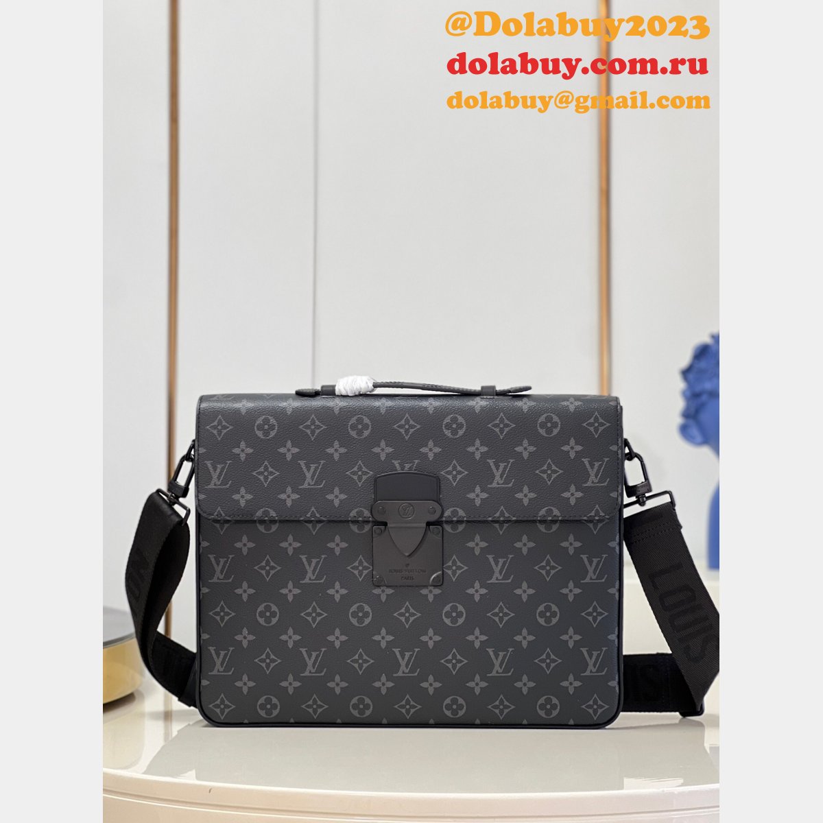 Fashion Perfect Louis Vuitton Replica S Lock Briefcase M20835
