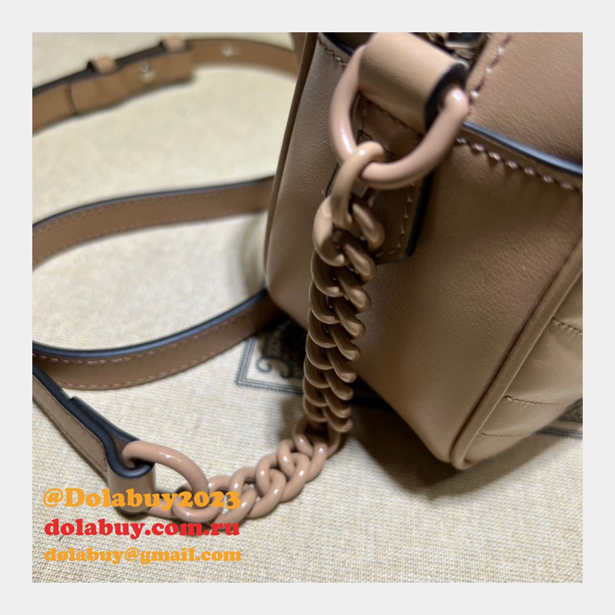 G*u*i 447632 marmont replica shoulder emerald leather bag