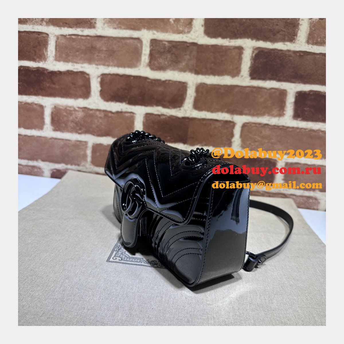 top-quality G*u*i 446744 gg marmont matelassé fake 446744 shoulder bag