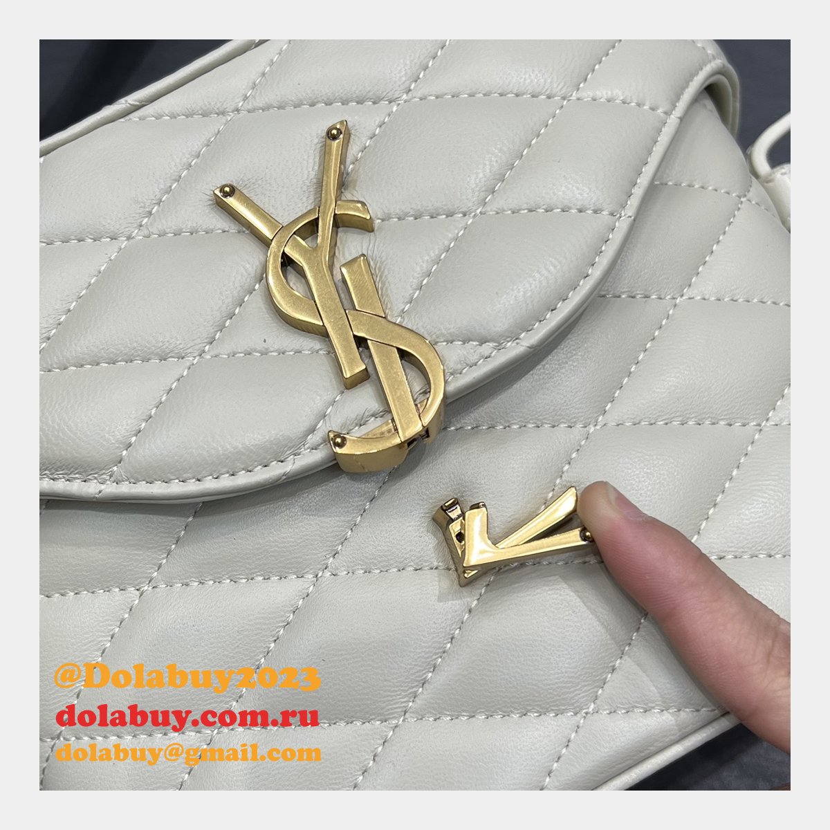 Best Saint Laurent Duplicate June Box Boite 710080 Bag