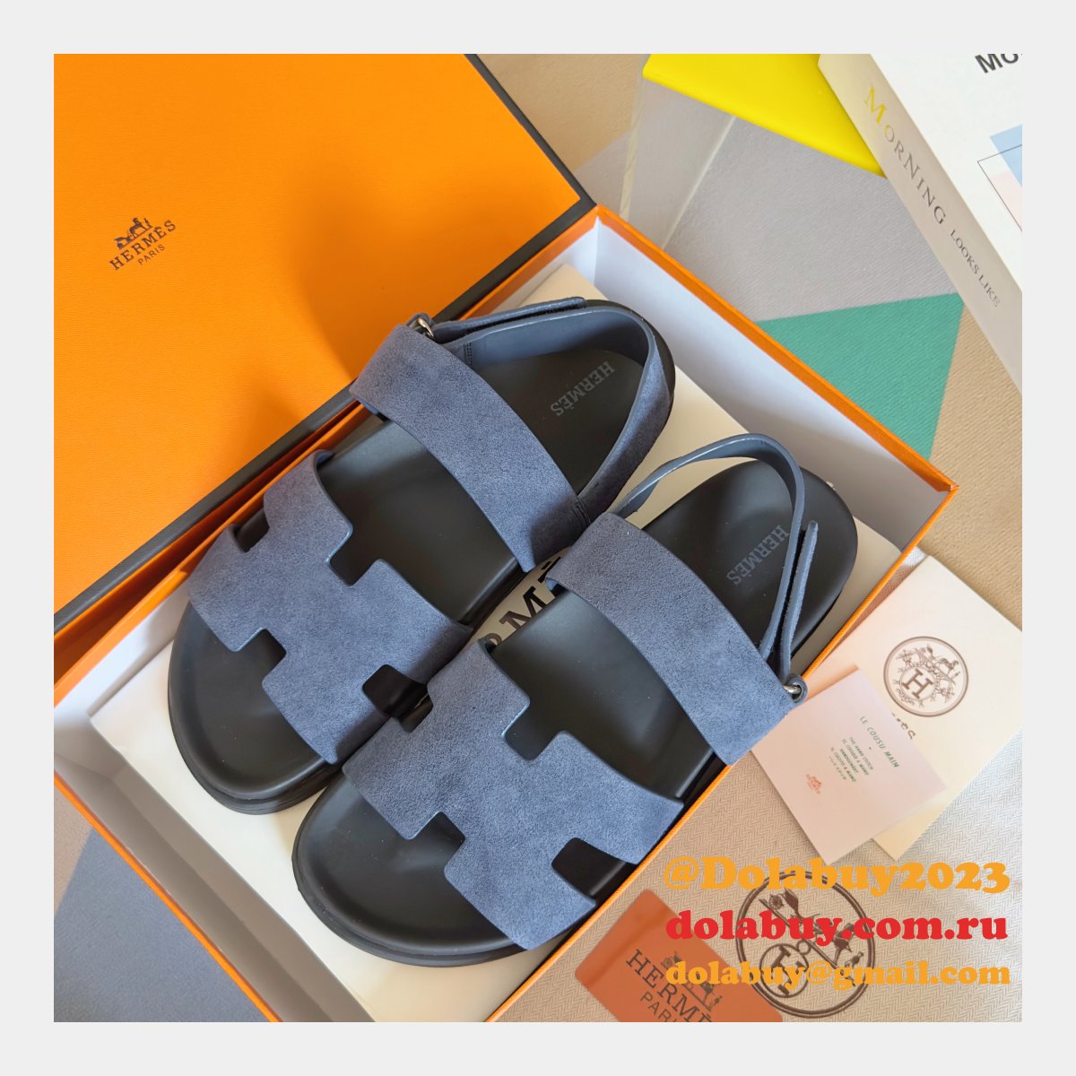 Luxury Hermes Genius Sandal 2025