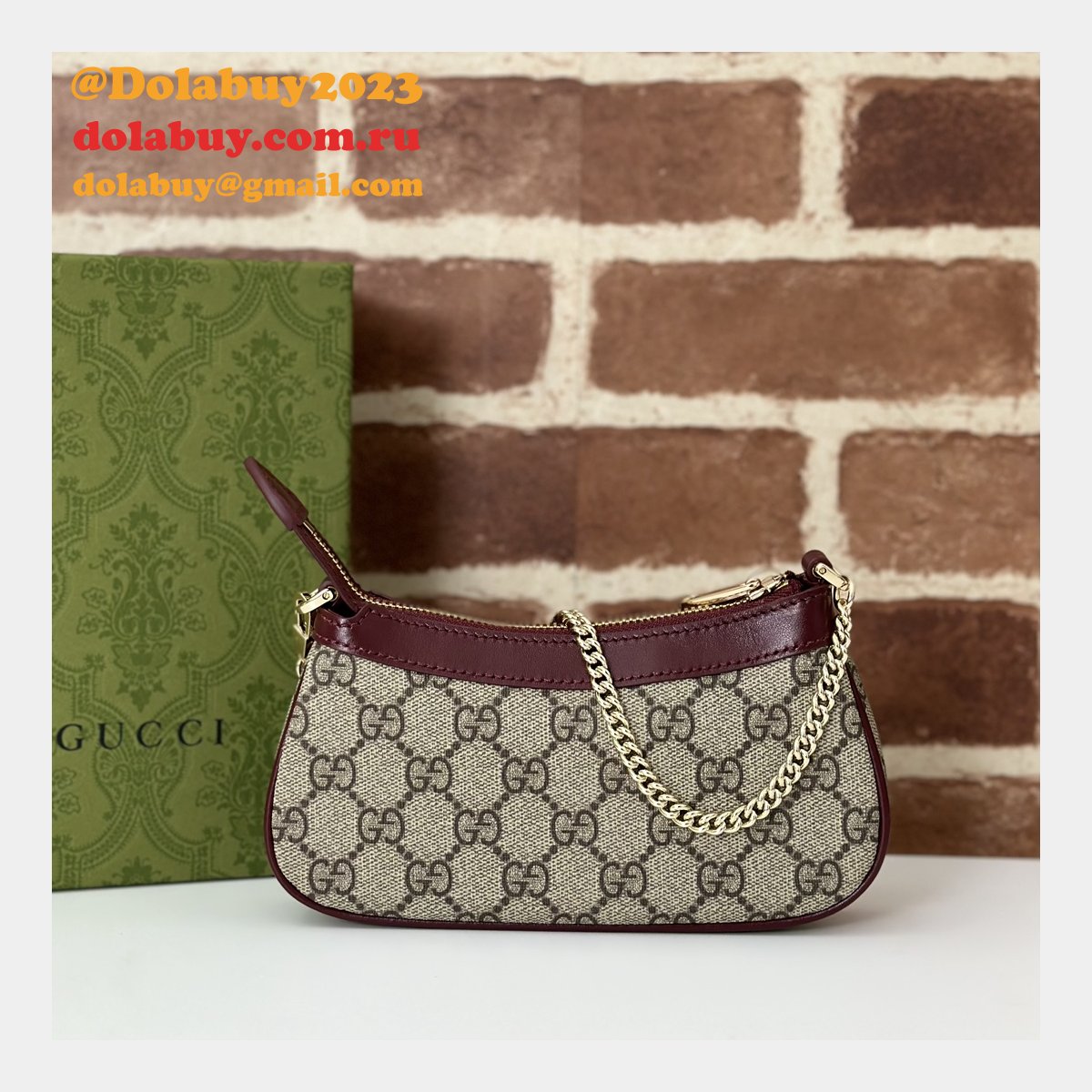 G*u*i gg mini bag 818763 panda detail designer sale