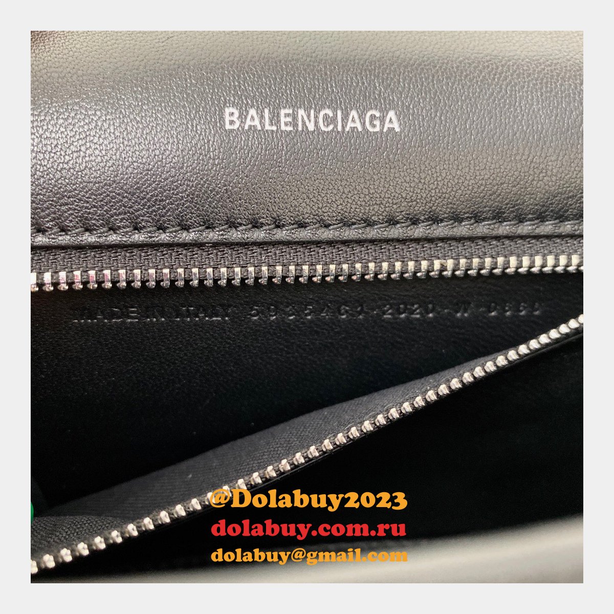 The Best Affordable Balenciaga Knock off Lychee Pattern Hourglass 19/23cm Bag