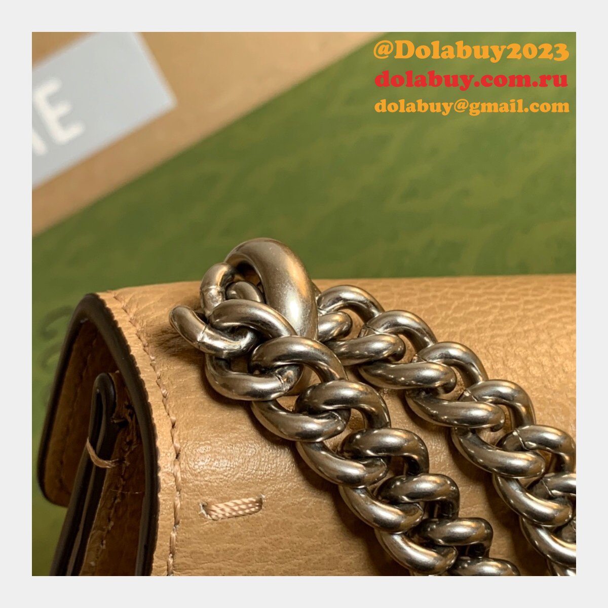 G*u*i dionysus gg supreme mini shoudler 421970 brown replica bag