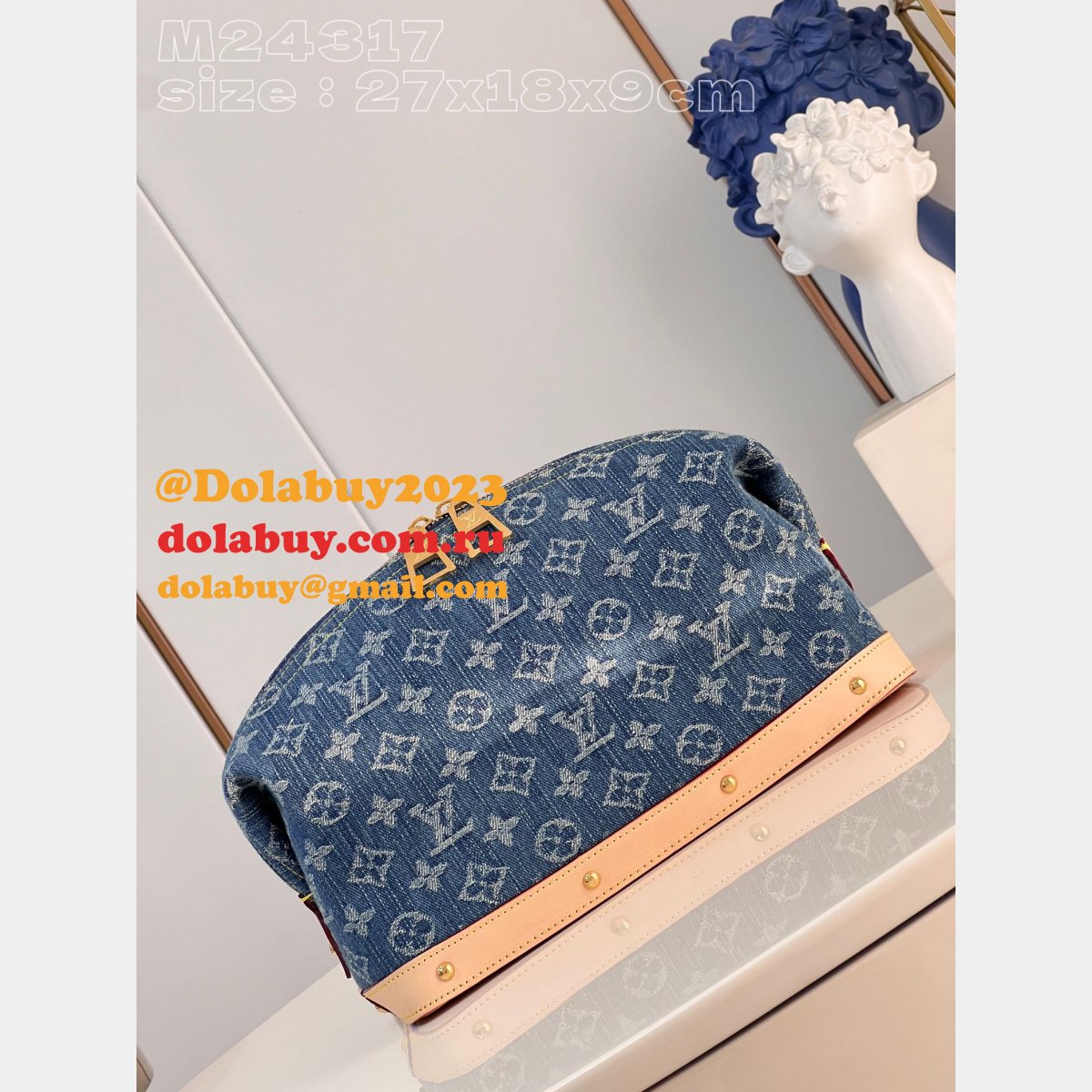 Pochette Cosmétique M24317 New Designer Replica Louis Vuitton Bag