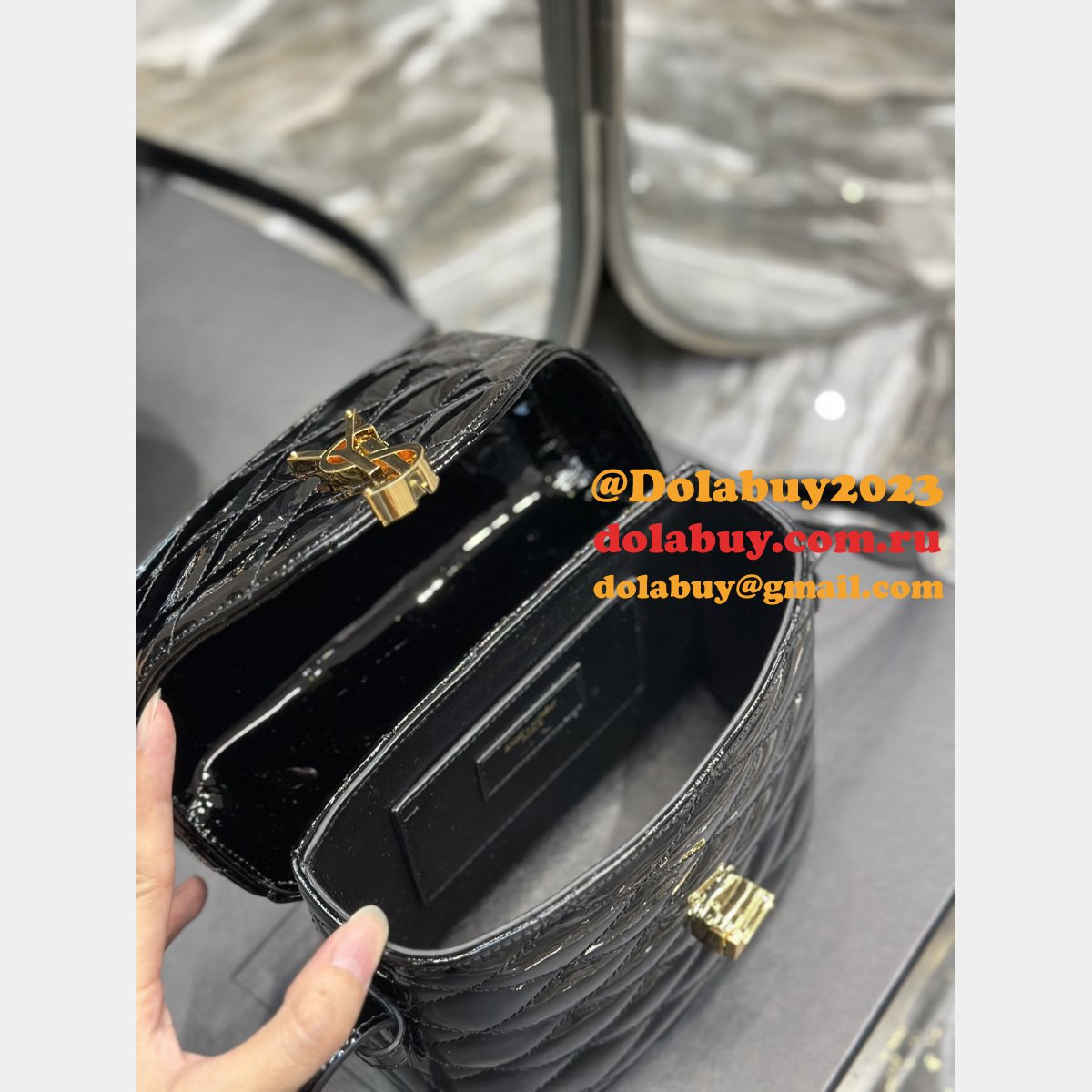 Replica Saint Laurent 710080 June Box Luxury Bag