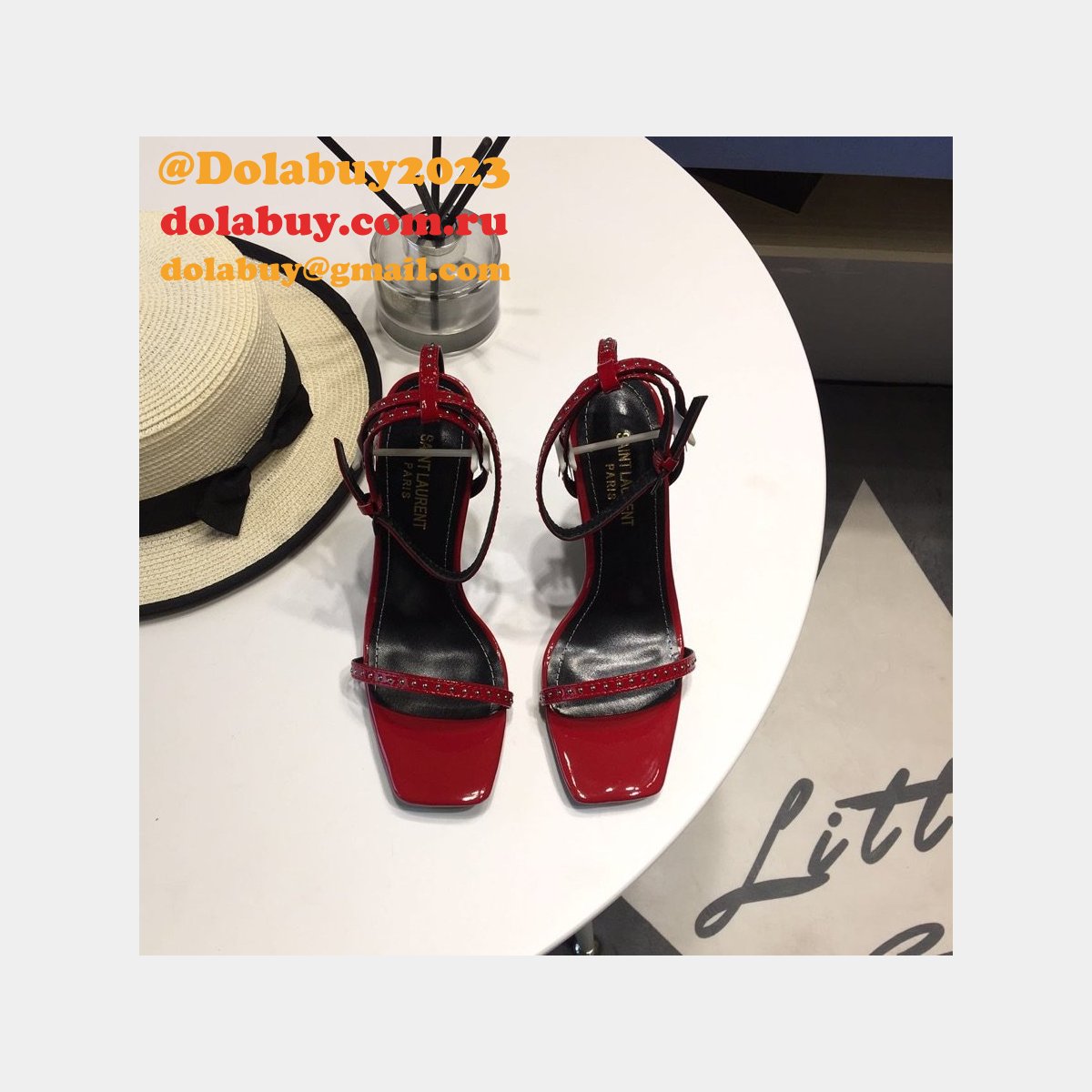 Saint Laurent High Heel Sandals 005