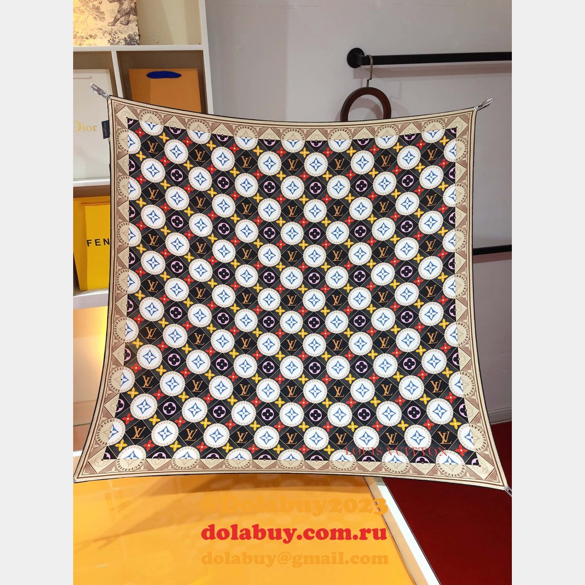 Designer Top Quality Fake Floral Scarves & Wraps for Women