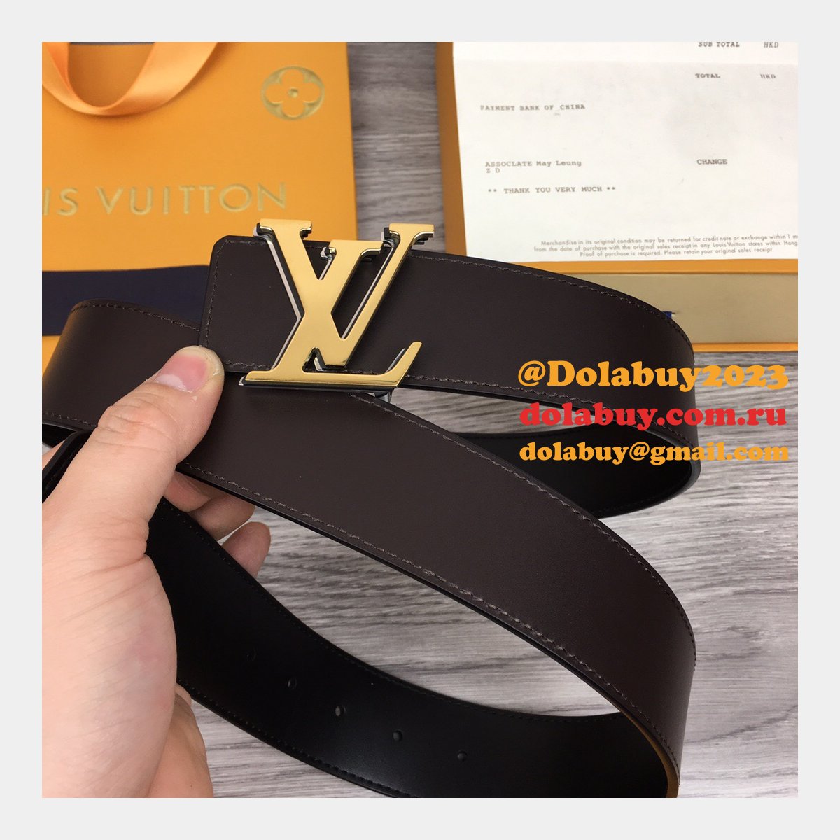 Replica Louis Vuitton AAA+ Designer 40mm Belts